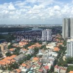 Căn hộ Thảo Điền Pearl cho thuê 2 phòng ngủ lầu cao đủ nội thất view mát