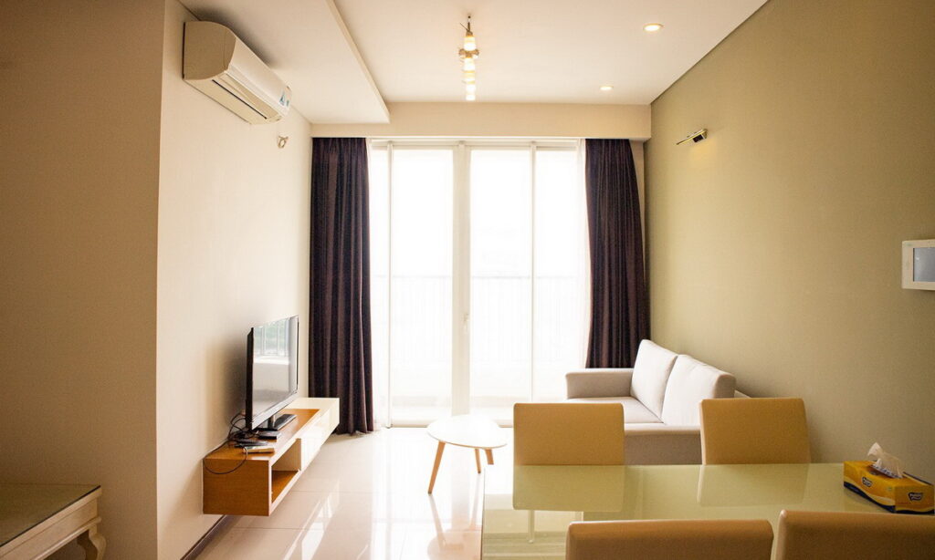 Căn hộ Thảo Điền Pearl cho thuê 2 phòng ngủ lầu 10 thoáng nội thất xịn
