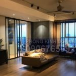 Cho thuê Thảo Điền Pearl 3 phòng ngủ lầu cao toà B nội thất xịn view sông
