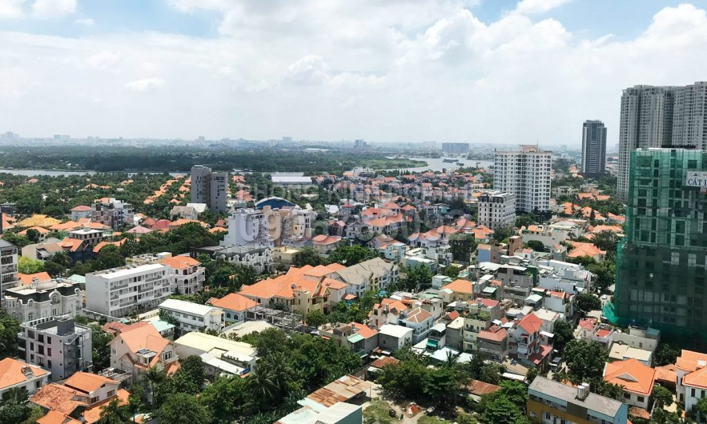 Bán căn hộ Thảo Điền Pearl 2 phòng ngủ 92m2 lầu cao đủ nội thất view thoáng