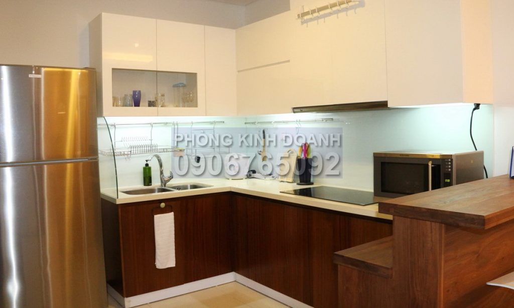 Căn hộ Thảo Điền Pearl cho thuê 2 phòng ngủ lầu cao đủ nội thất view mát