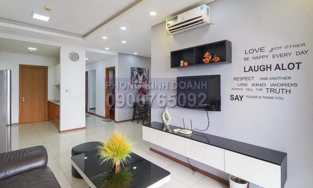 Thảo Điền Pearl bán 2 phòng ngủ 95m2 lầu thấp nội thất cao cấp view L81