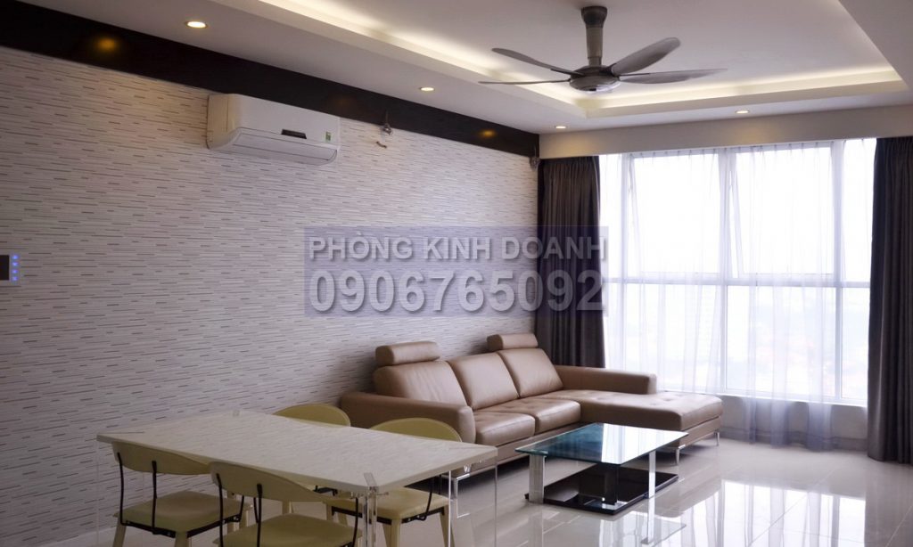 Cho thuê Thảo Điền Pearl 3 phòng ngủ tầng cao có nội thất view sông mát