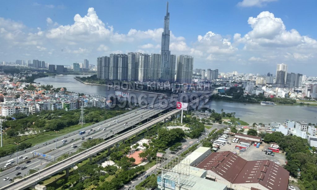 Thảo Điền Pearl cho thuê căn hộ 2 phòng ngủ lầu cao nội thất cao cấp view L81