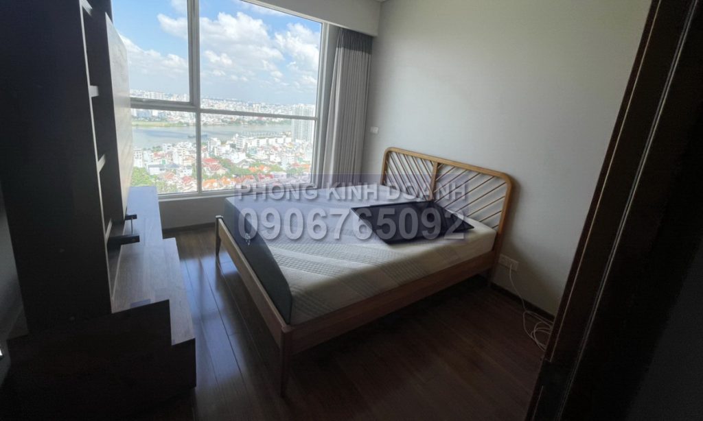 Thảo Điền Pearl cho thuê căn hộ 2 phòng ngủ lầu cao nội thất cao cấp view L81