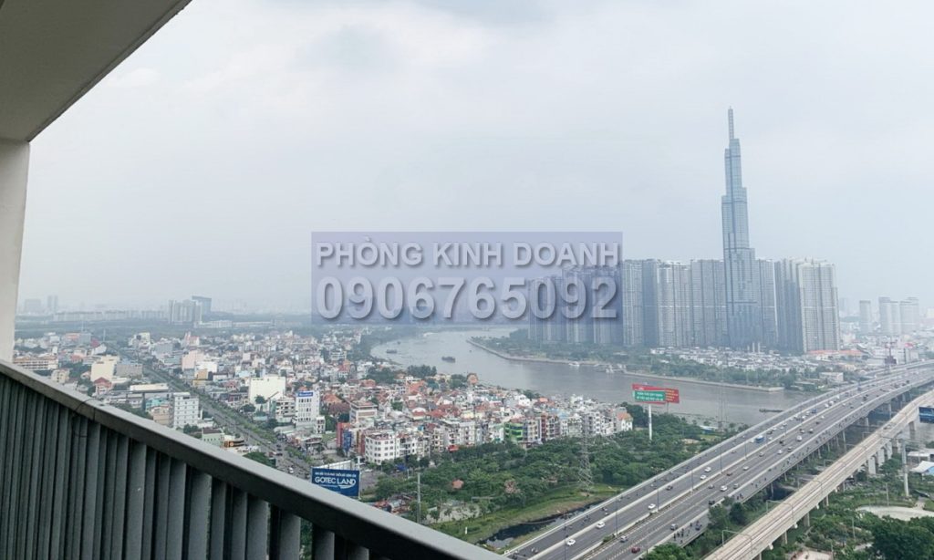 Thảo Điền Pearl căn hộ bán 2 phòng ngủ lầu cao nội thất đầy đủ view L81