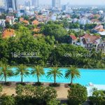 Cho thuê căn hộ Thảo Điền Pearl 2 phòng ngủ tầng cao nội thất xịn view hồ bơi