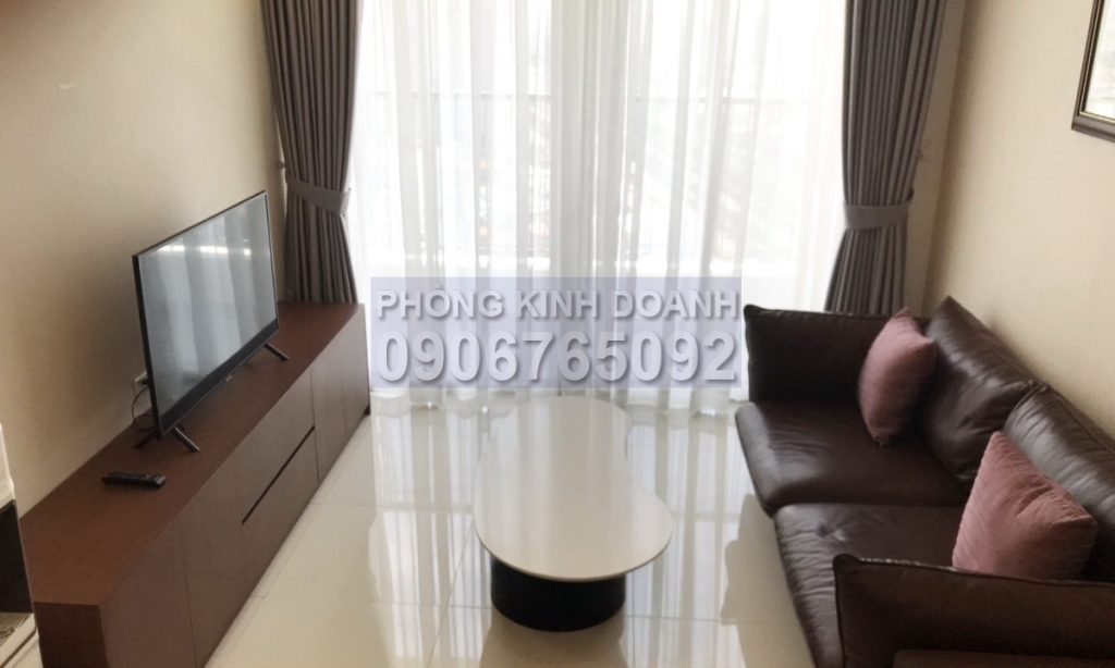 Bán căn hộ Thảo Điền Pearl 2 phòng ngủ lầu cao đầy đủ nội thất view sông