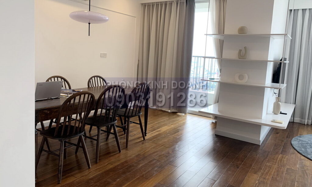 Cho thuê Thảo Điền Pearl căn 1 phòng ngủ lầu cao đủ nội thất view L81 – sông