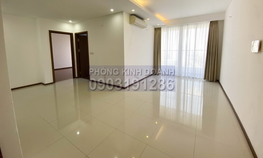 Bán căn hộ Thảo Điền Pearl 2 phòng ngủ lầu cao toà A nhà trống view sông