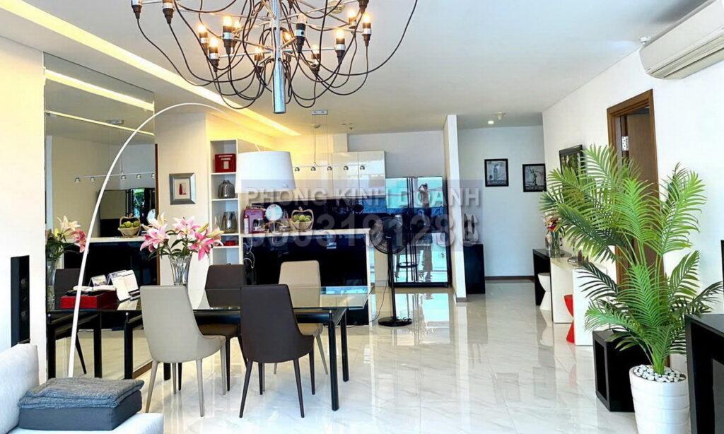 Căn Thảo Điền Pearl bán 3 phòng ngủ tầng cao nội thất xịn view sông L81
